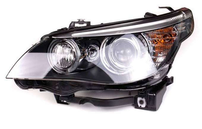 BMW Headlight Assembly - Driver Side (Xenon) (Adaptive) 63127045695 - Hella 169009151